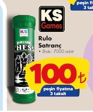 Ks Games Rulo Satranç