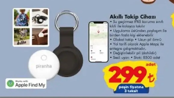 Piranha Akıllı Takip Cihazı