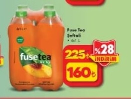 Fuse Tea Şeftali · 4X1 L