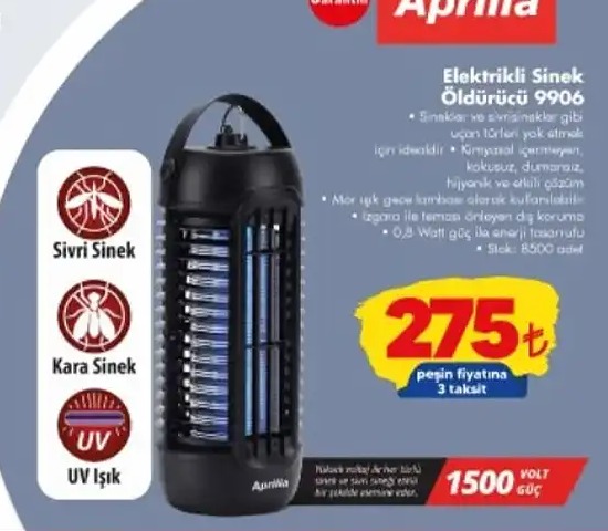 Elektrikli Sinek Öldürücü 9906