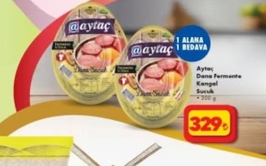 Aytaç Dana Fermente Kangal Sucuk 200 G