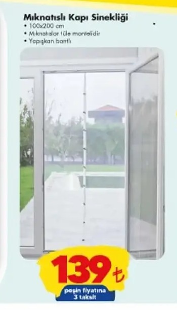 Mıknatıslı Kapı Sinekliği