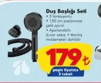 Duş Başlığı Seti