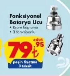 Fonksiyonel Batarya Ucu 1 Adet