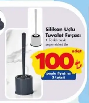 Silikon Uçlu Tuvalet Fırçası