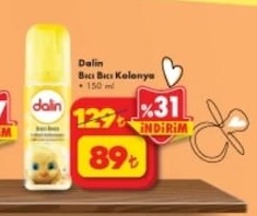 Dalin Bıcı Bıcı Kolonya 150Ml