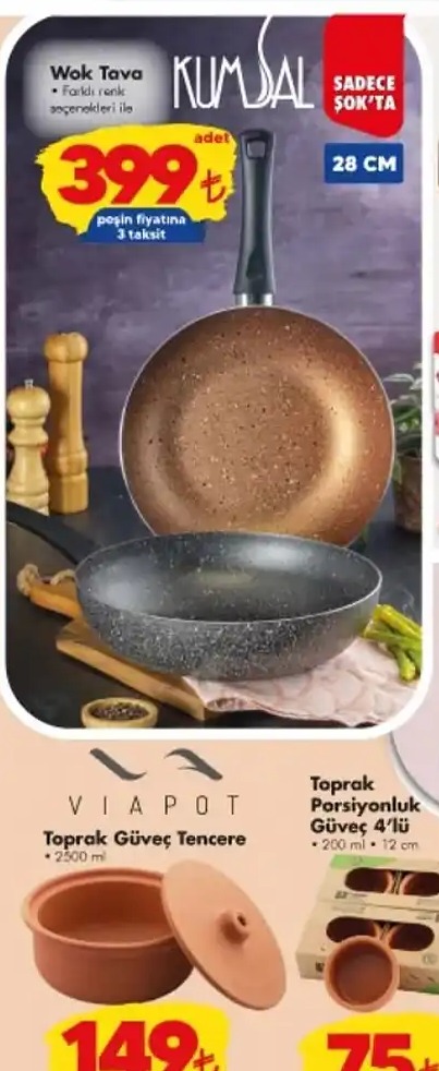 Wok Tava 28 Cm
