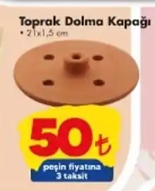 Toprak Dolma Kapak