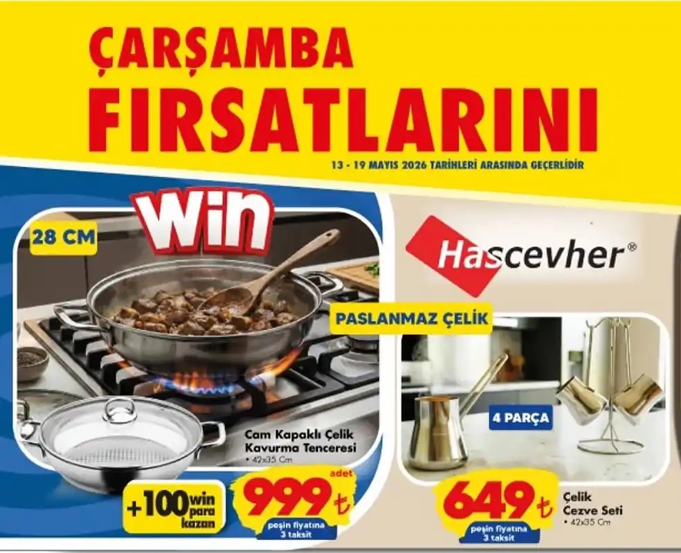 Cam Kapaklı Çelik Kavurma Tenceresi 28 Cm