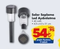 Solar Saplama Led Aydınlatma