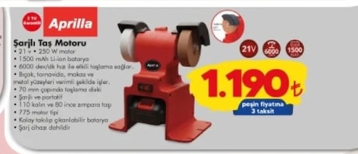 Aprilla Şarjlı Taş Motoru