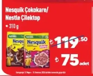 Nesquik Çokokare/ Nestle Çilektop • 310 G