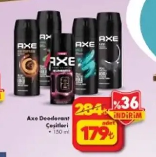 Axe Deodorant Çeşitleri • 150 Ml