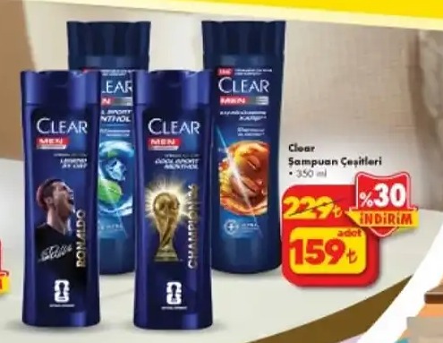 Clear Şampuan Çeşitleri 350 Ml