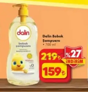 Dalin Bebek Şampuanı 700 Ml