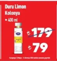 Duru Limon Kolonya 400Ml