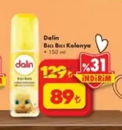 Dalin Bici Bici Kolonya 150Ml