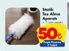 Statik Toz Alma Aparatı 5 Adet Yedekli