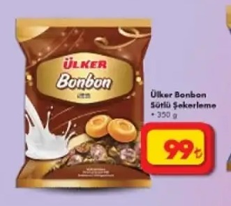 Ülker Bonbon Sütlü Şekerleme 350G