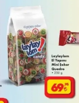 Laylaylom El Yapımı Mini Şeker Quadro 250G