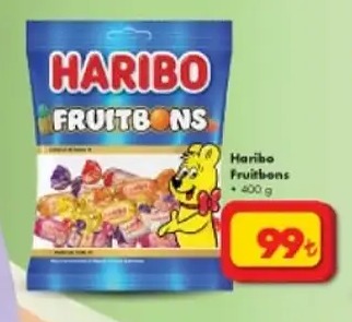 Haribo Fruitbons 400G