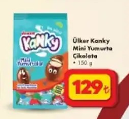 Ülker Kanky Mini Yumurta Çikolata 150G