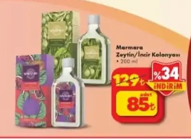 Marmara Zeytin/İncir Kolonyası 200Ml