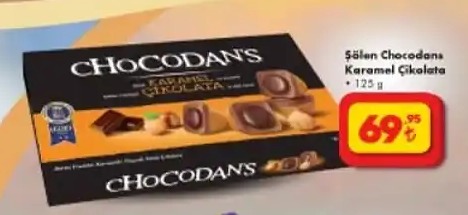 Şölen Chocodans Karamelli Çikolata 125G
