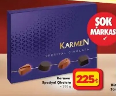 Karmen Spesiyal Çikolata 265 G