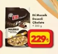Eti Mozaik Desenli Çikolata 300G