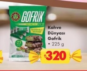 Kahve Dünyasi Gofrik 225G