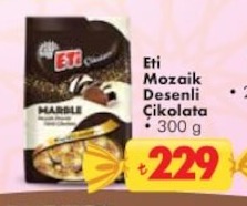 Eti Mozaik Desenli Çikolata 300 G