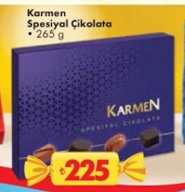 Karmen Spesiyal Çikolata 265G