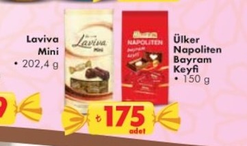 Laviva Mini 202,4G Ülker Napoliten Bayram Keyfi 150G