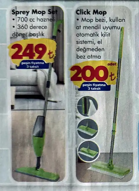 Sprey Mop Set