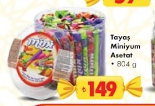 Tayaş Miniyum Asorti 804G
