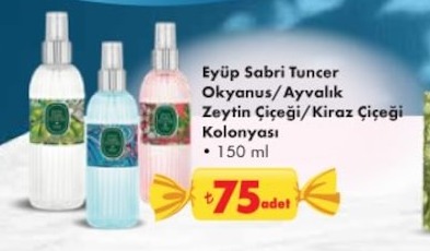 Eyüp Sabri Tuncer Okyanus/Ayvalik Zeytin Çiçeği/Kiraz Çiçeği Kolonyasi 150 Ml