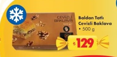 Baldan Tatli Cevizli Baklava 500 G