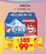 Erikli Su 12X500 Ml