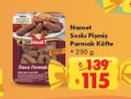 Namet Soslu Pişmiş Parmak Köfte 250G