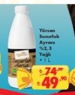 Yörsan Susurluk Ayranı %2,3 Yağlı 1L