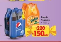 Pepsi/Yedigün 4X1L