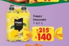 Cappy Limonata 4X1L