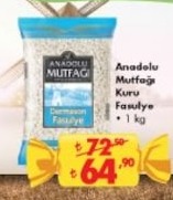 Anadolu Mutfağı Kuru Fasulye 1Kg