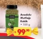 Anadolu Mutfaği Kekik 100 G