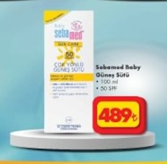 Sebamed Baby Gunes Sutu 100 Ml 50 Spf