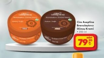 Cire Aseptine Bronzlastirici Gunes Kremi 200 Ml