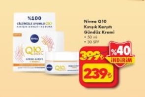 Nivea Q10 Kırışık Karşıtı Günlük Krem 50Ml