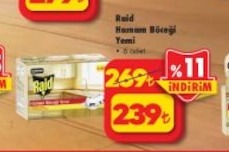 Raid Hamam Böceği Yemi 6 Adet