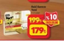 Raid Karinca Yemi 2 Adet
